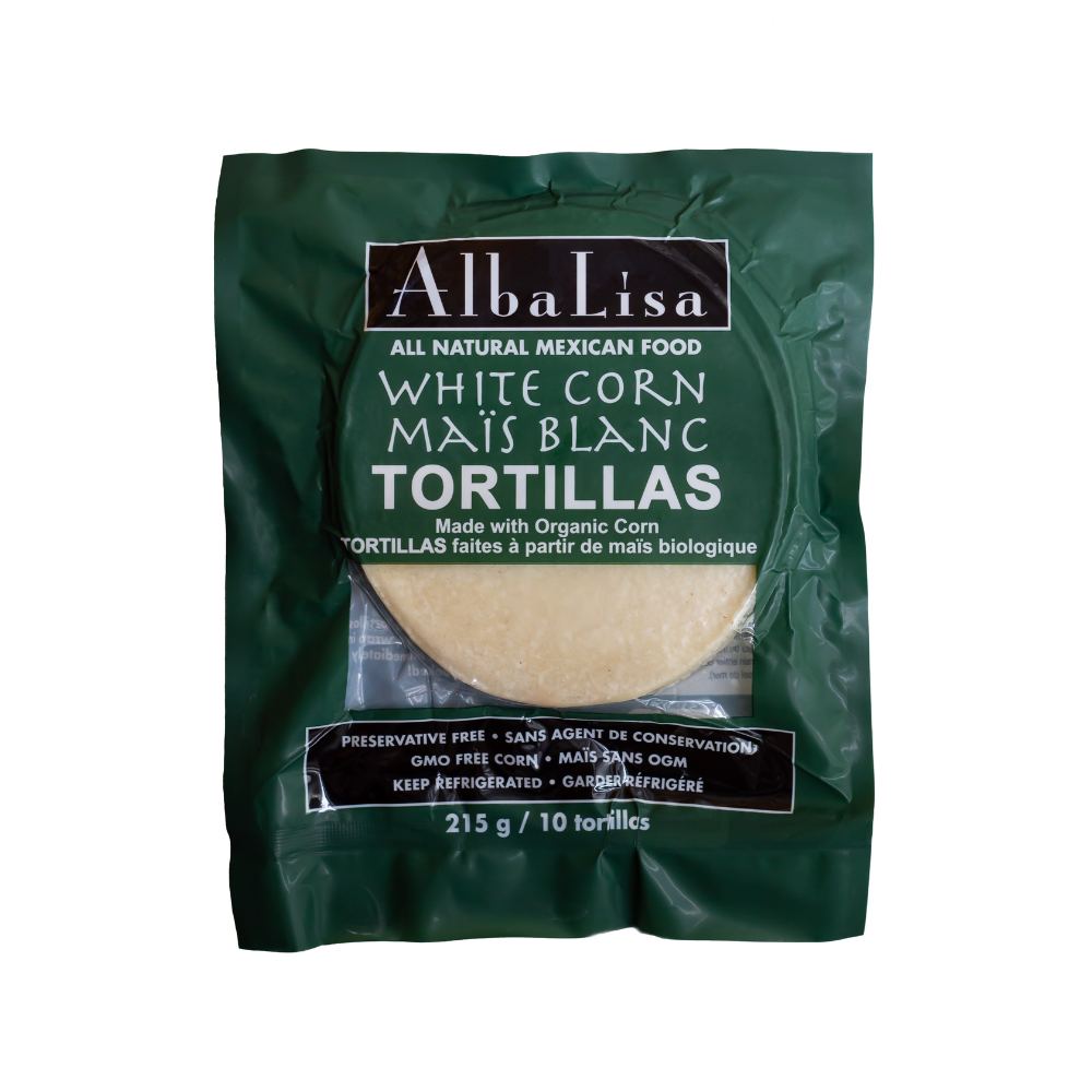 White Corn Organic Tortillas