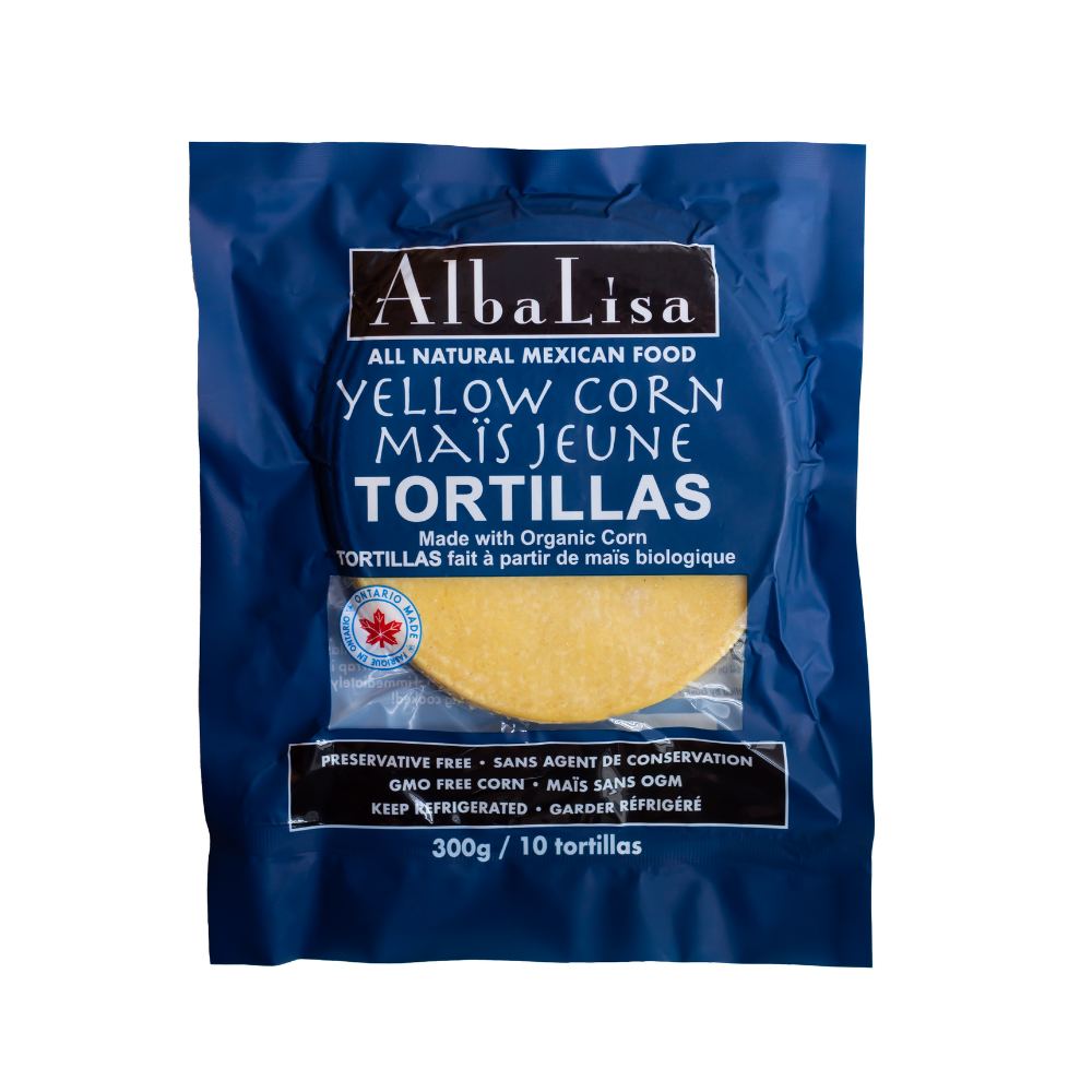 Yellow Corn Organic Tortillas